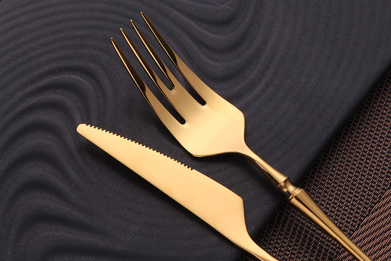 Four-piece Set Of Stainless Steel Cutlery, Western Cutlery, Steak Cutlery
