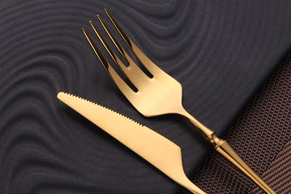 Four-piece Set Of Stainless Steel Cutlery, Western Cutlery, Steak Cutlery