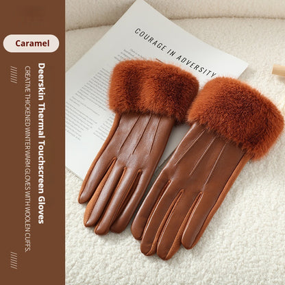 Warm Soft Personalized Gloves For Women