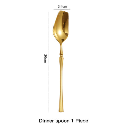 Four-piece Set Of Stainless Steel Cutlery, Western Cutlery, Steak Cutlery