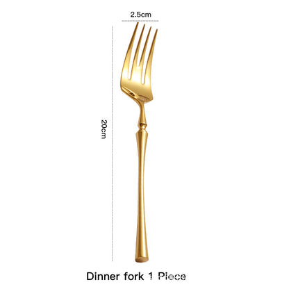Four-piece Set Of Stainless Steel Cutlery, Western Cutlery, Steak Cutlery